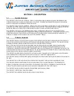 Preview for 5 page of Jupiter Avionics JA95-N11 Installation And Operating Manual