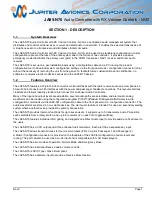 Preview for 5 page of Jupiter Avionics JA95-N70 Installation And Operating Manual