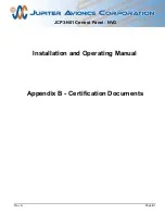 Предварительный просмотр 26 страницы Jupiter Avionics JCP3-N01 Installation And Operating Manual