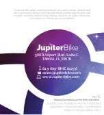 Preview for 2 page of Jupiter Bikes DLX Operational Manual