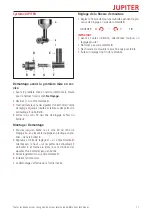 Preview for 11 page of Jupiter JUPITER System Operating Instructions Manual