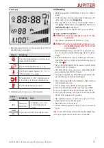 Preview for 39 page of Jupiter ThermoMaster Operating Instructions Manual