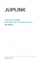 Preview for 1 page of Juplink RX4-1800 User Manual