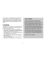 Preview for 3 page of Jura Capresso 64701R1 Operating Instructions And Warranty