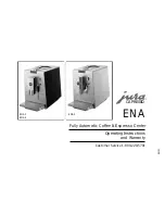 Jura Capresso 68191 Operating Instructions Manual preview