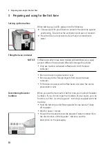 Предварительный просмотр 10 страницы Jura 15371 Instructions For Use Manual