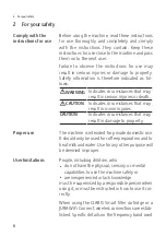 Preview for 6 page of Jura 15478 Instructions For Use Manual