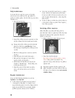 Предварительный просмотр 16 страницы Jura A9 Instructions For Use Manual