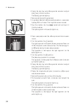 Предварительный просмотр 24 страницы Jura D4 Instructions For Use Manual