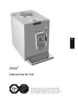 Предварительный просмотр 1 страницы Jura ENA 3 User Instruction Manual