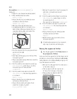 Предварительный просмотр 20 страницы Jura ENA 7 Instructions For Use Manual