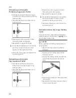 Предварительный просмотр 22 страницы Jura ENA 7 Instructions For Use Manual