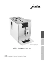 Предварительный просмотр 1 страницы Jura ENA 8 Instructions For Use Manual