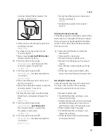 Предварительный просмотр 17 страницы Jura ENA X1 Instructions For Use Manual