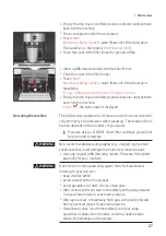 Предварительный просмотр 27 страницы Jura GIGA 10 Instructions For Use Manual