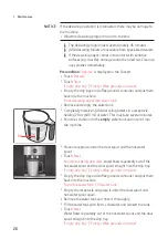 Предварительный просмотр 28 страницы Jura GIGA 10 Instructions For Use Manual