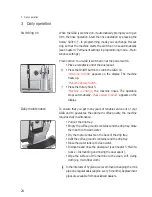 Предварительный просмотр 24 страницы Jura GIGA 5 Instructions For Use Manual