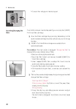 Предварительный просмотр 40 страницы Jura GIGA X8 Professional Instructions For Use Manual