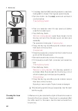 Предварительный просмотр 44 страницы Jura GIGA X8 Professional Instructions For Use Manual