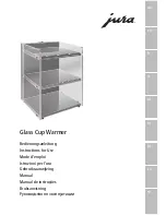 Jura Glass Cup Warmer Instructions For Use Manual preview