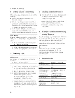 Preview for 8 page of Jura Glass Cup Warmer Instructions For Use Manual