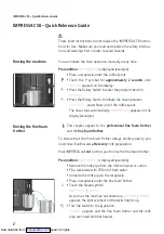 Предварительный просмотр 2 страницы Jura IMPRESSA C50 Quick Reference Manual