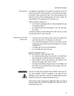 Preview for 5 page of Jura IMPRESSA F7 Instructions For Use Manual