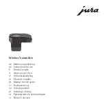 Jura Wireless Transmitter Instructions For Use Manual предпросмотр