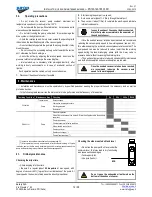 Preview for 14 page of jurop PN 130 Instructions For Installation, Use And Maintenance Manual