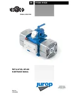 Preview for 1 page of jurop RV360 Instructions For Installation, Use And Maintenance Manual