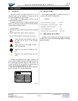 Preview for 4 page of jurop RV360 Instructions For Installation, Use And Maintenance Manual