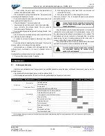 Preview for 14 page of jurop RV360 Instructions For Installation, Use And Maintenance Manual