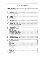 Preview for 2 page of Jusan TaxLine IP Installation And User Manual