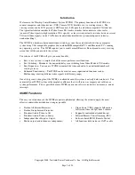 Preview for 3 page of Just Add Power Cardware VBS-PTP-108B-xxM Installation Manual