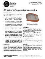 Just Kampers Retro J13642 Tech Sheet предпросмотр