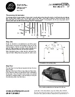 Предварительный просмотр 2 страницы Just Kampers Retro J13642 Tech Sheet