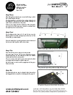 Предварительный просмотр 3 страницы Just Kampers Retro J13642 Tech Sheet