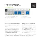 JUST NORMLICHT LED-CONTROL V.2 Operating Instructions preview