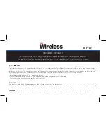 Preview for 11 page of Just Wireless BTK-729 User Manual