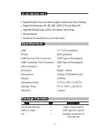 Preview for 4 page of JustCom 201ASU User Manual