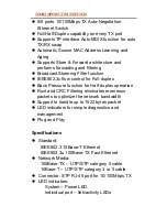 Preview for 4 page of Justec 5PORT NWAY User Manual