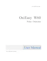 Justec OxiEasy W60 User Manual preview