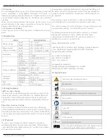 Preview for 8 page of Justec OxiEasy W60 User Manual