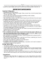 Preview for 3 page of JustFire AIRCO12000 User Manual