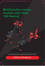 Justfit AB Rowing Instruction Manual preview