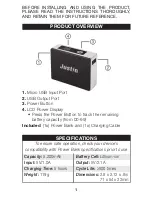 Preview for 2 page of Justin JB-10-5200 User Manual