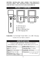 Preview for 2 page of Justin JF-460-2600 User Manual