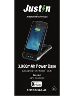 Предварительный просмотр 1 страницы Justin JP-140-3000i User Manual