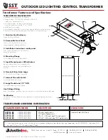 Preview for 3 page of Justin SST751-RC Quick Start Manual