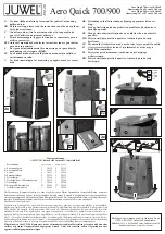 Предварительный просмотр 1 страницы juwel Aero Quick 700 Manual